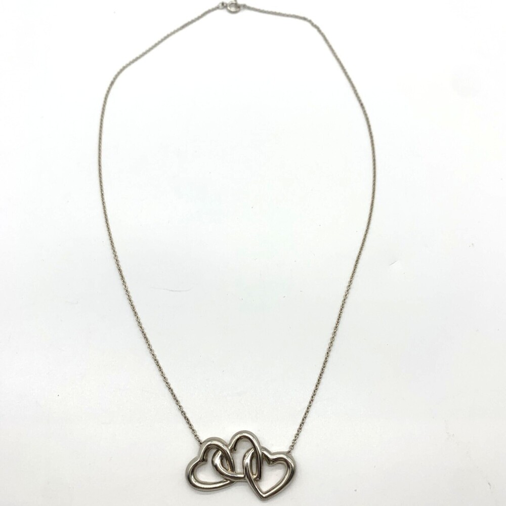 TIFFANY & CO. Silver Heart Necklace